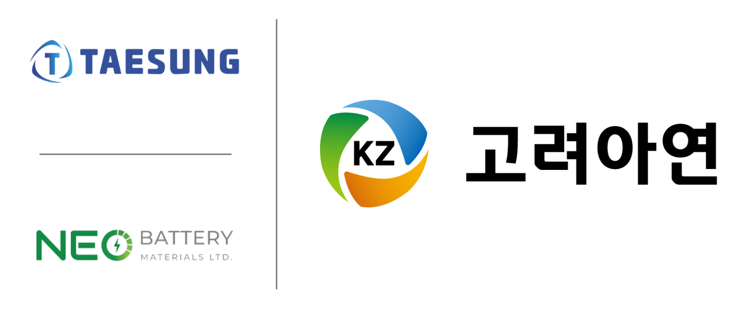 고려아연 태성 네오배터리머티리얼즈 CI